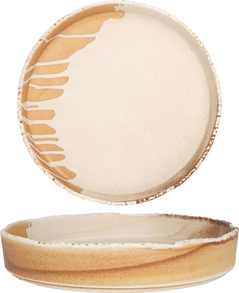 Bonna Diepbord - Solis - Porselein - 26 cm (1400cc) - set van 6