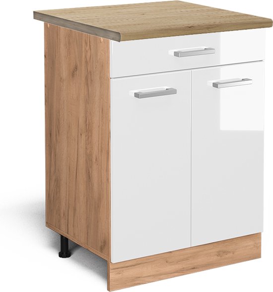 Hangende kast R-Line Krachtige eik goud 20 cm Vicco | Krachtige eik