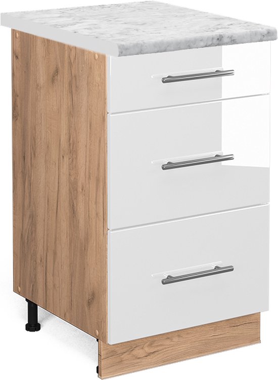 Keukenonderkast Fame-Line Bordeauxrode hoogglans 80 cm met 3 laden, WB Marmer Vicco | Bordeauxrode hoogglans | Onderkast met laden 80 cm, WB marmer | 406673138544706 Keukenonderkast Fame-Line Bordeauxrode hoogglans 80 cm met 3 laden, WB Marmer Vicco | Bordeauxrode hoogglans | Onderkast met laden 80 cm, WB marmer | 406673138544706