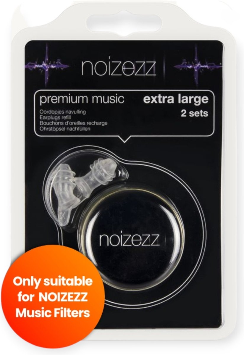 Noizezz PREMIUM Music Filter – Navulling XL