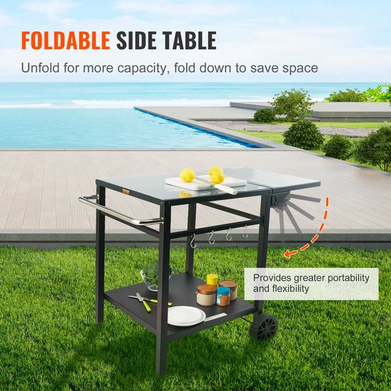 Table De Bivouac V9 – Multifonction – Pliante – Pour Pêche Et Camping
