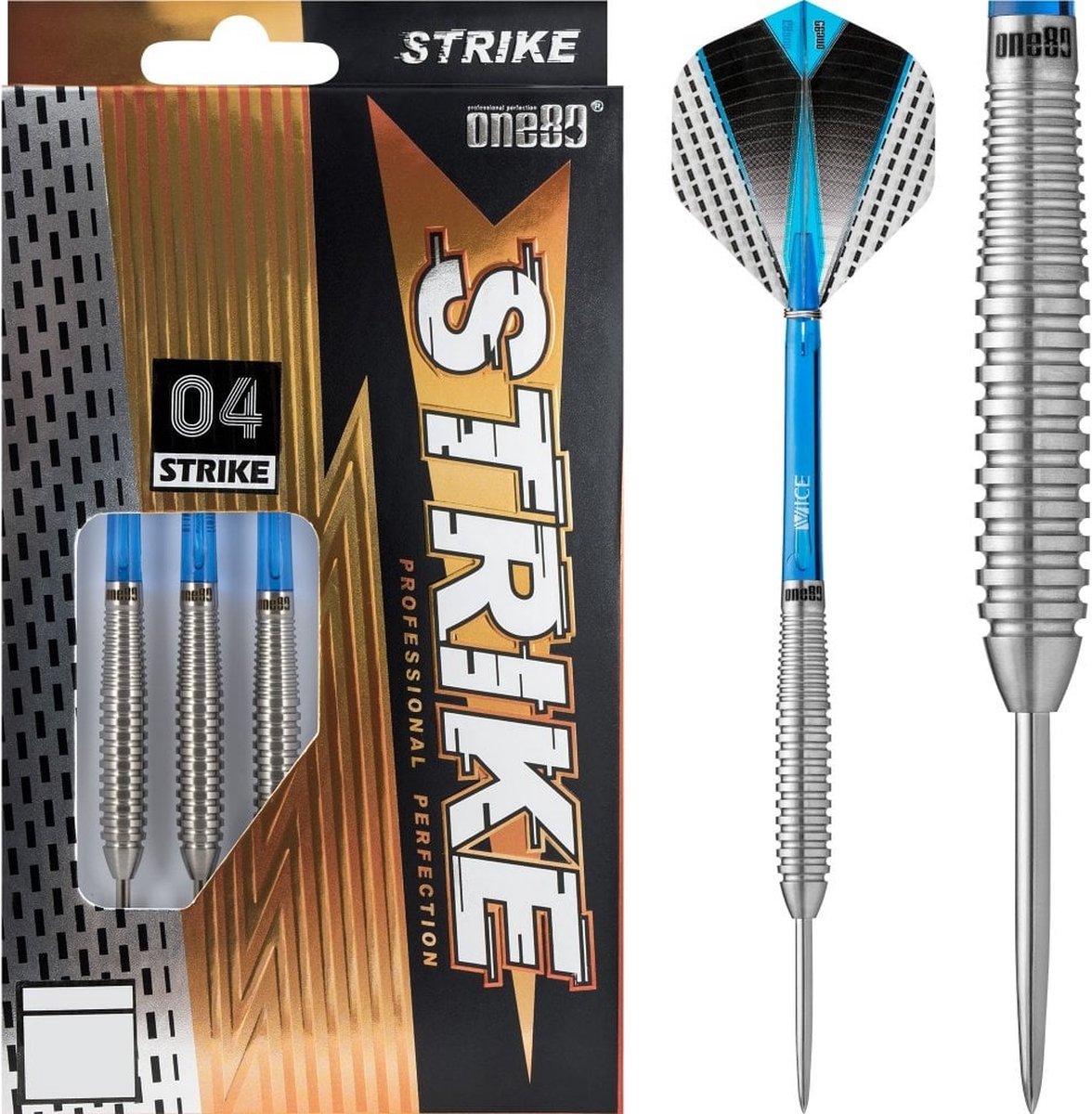ONE80 Strike 04 80% - Dartpijlen 26 Gram