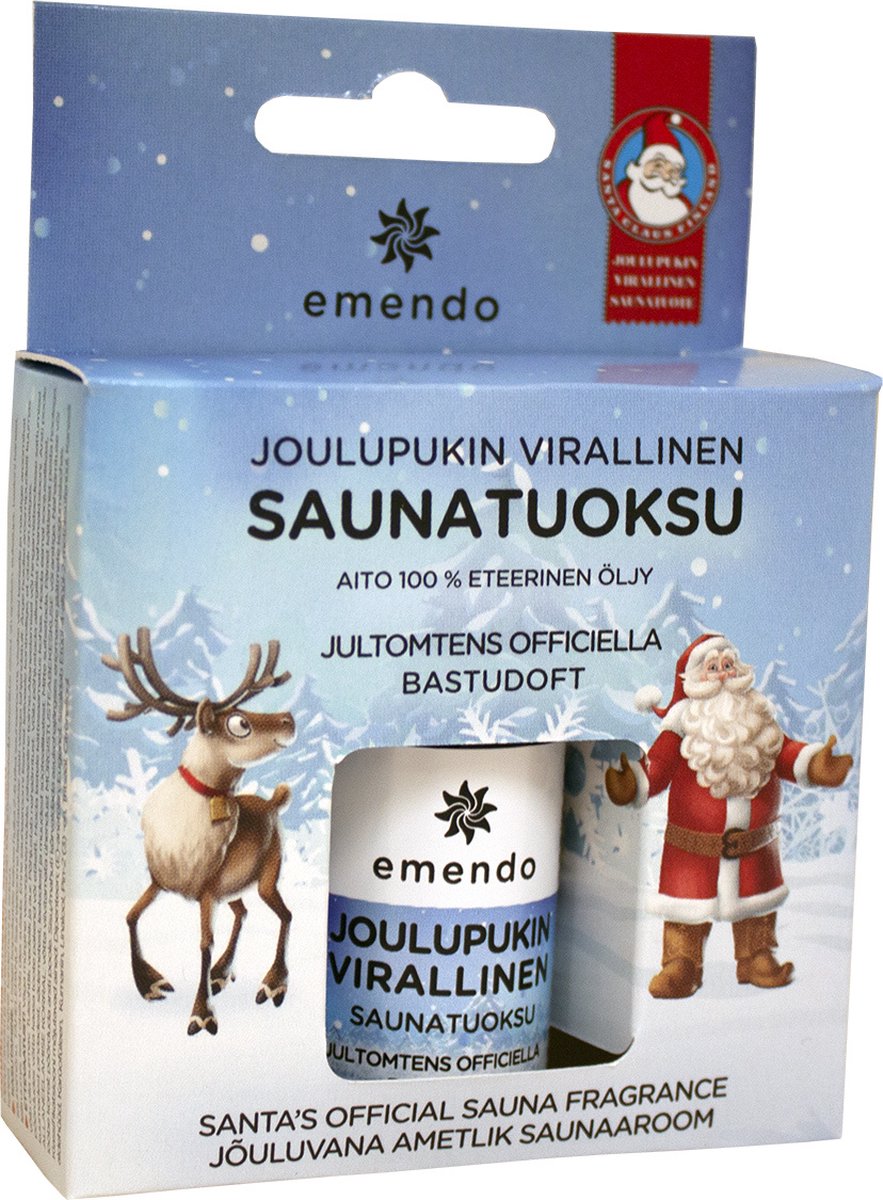 Goedkoopste Emendo Santa's Officiële Sauna Geur 10 ml