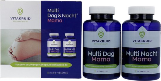 VitaKruid Multi Dag & Nacht Mama 180 tabletten