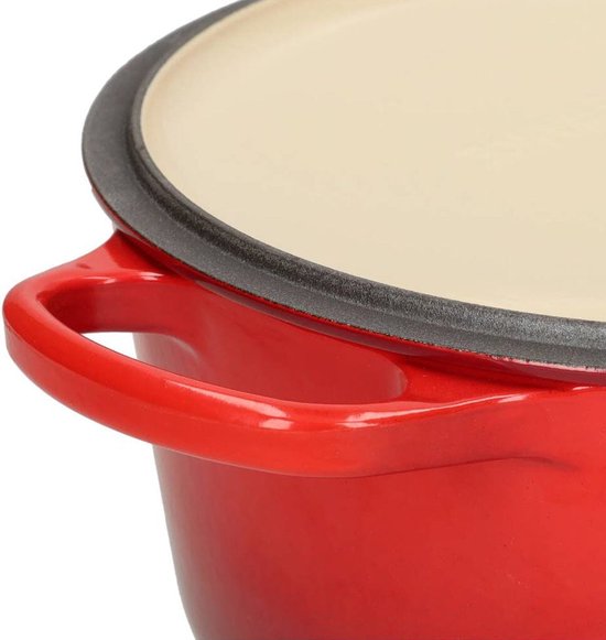 Le Creuset Signature Braad-/stoofpan - Ø 28 cm - kersen Rood