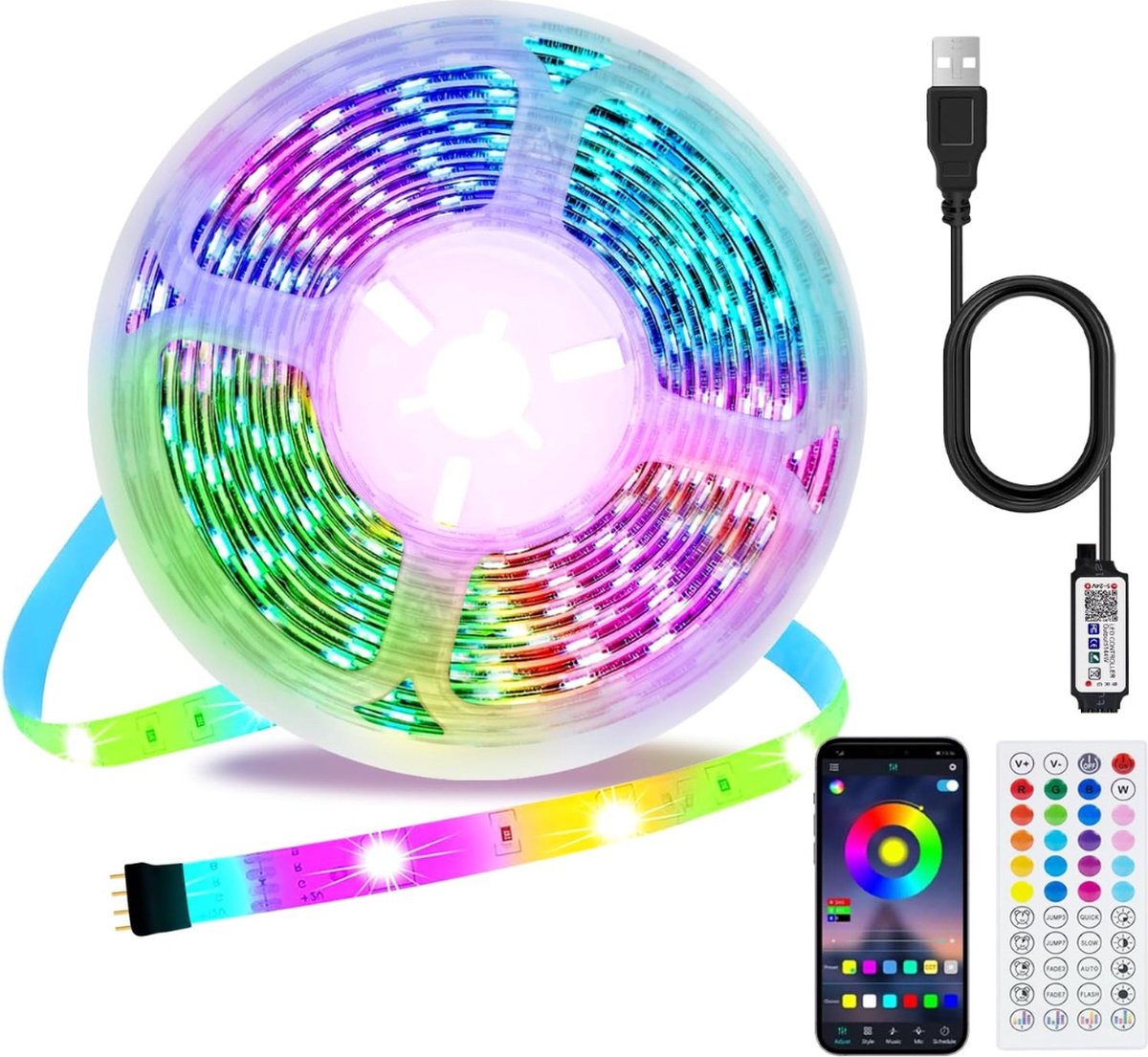 White-Label® LED Strip 5 Meter - LED Verlichting Strips - LED Light