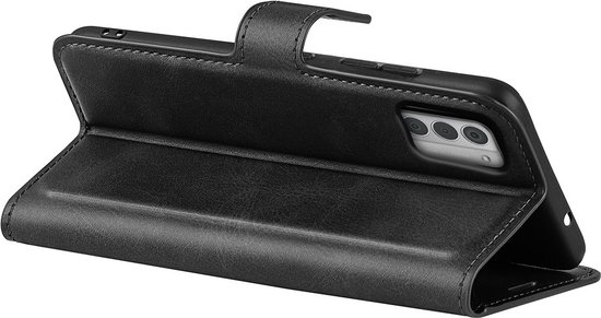Coverup Deluxe Book Case - Étui pour Nokia G42 - Zwart