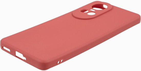 Coque OPPO Reno10 - Coque arrière en TPU Coverup Color - Rouge Indien