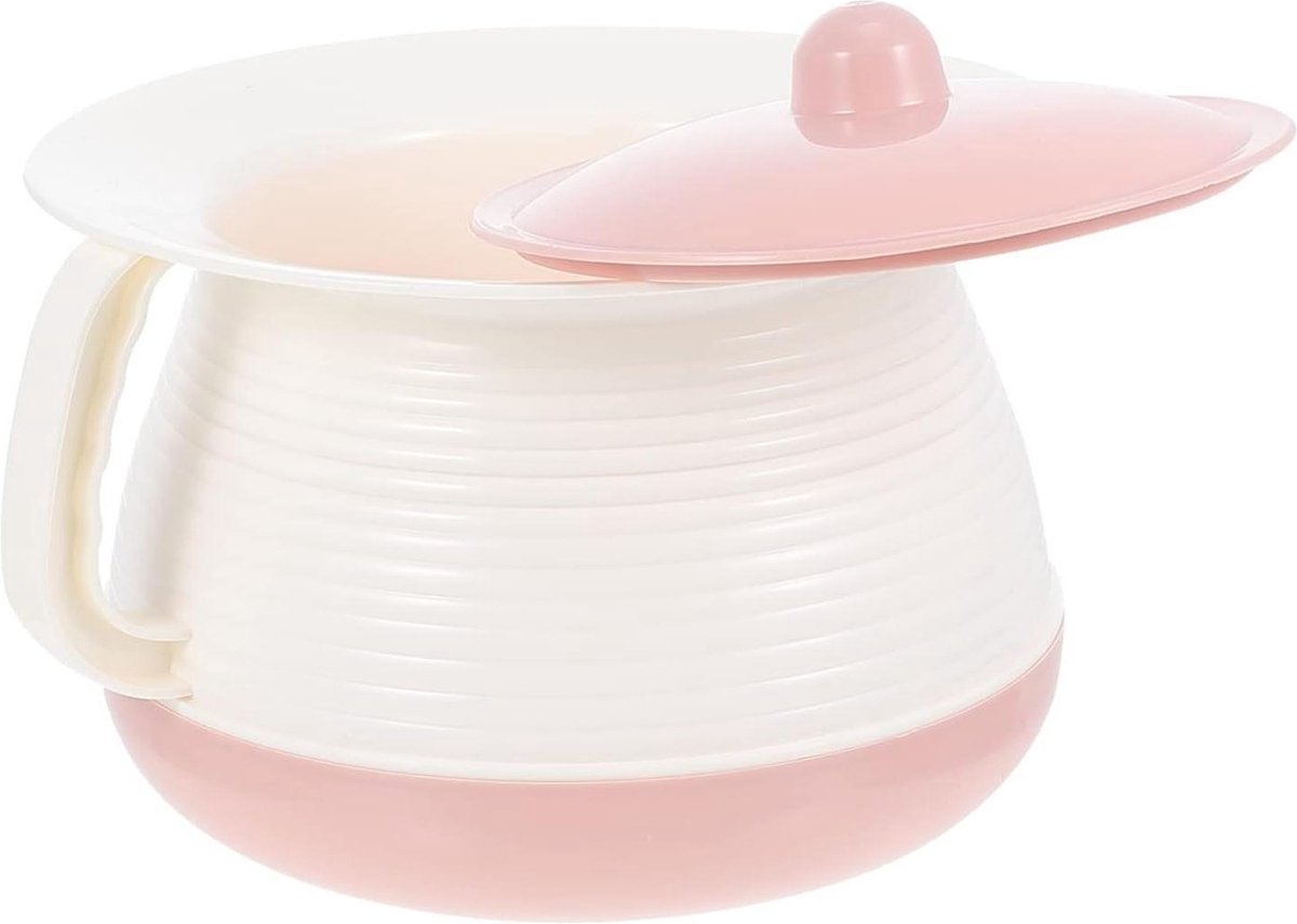 Spittoon Urinoir Met Deksel - Vrouwelijke Urinemmer - Pissen - Draagbaar Toilet - Slaapkamer Urinoir - Kamer Pot - Bedpannen - Po Pis Pot - Potje - Zwangere Vrouw - Universeel