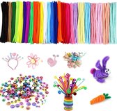 342 Tiges Chenille Multicolores 30cm - DIY Et Loisirs Créatifs - Pour Fleurs Et Décorations