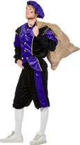 Déguisement Piet Budget noir / violet adulte