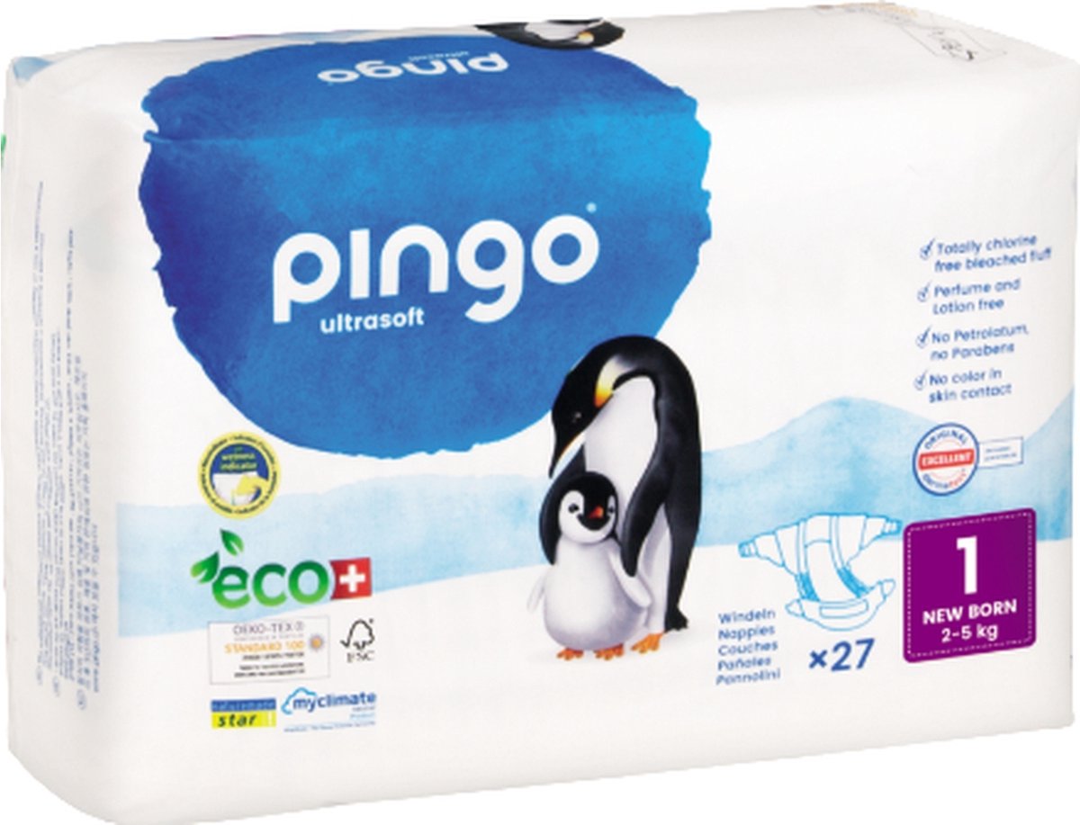 Goedkoopste Pingo Ecologische Luiers Maat 1