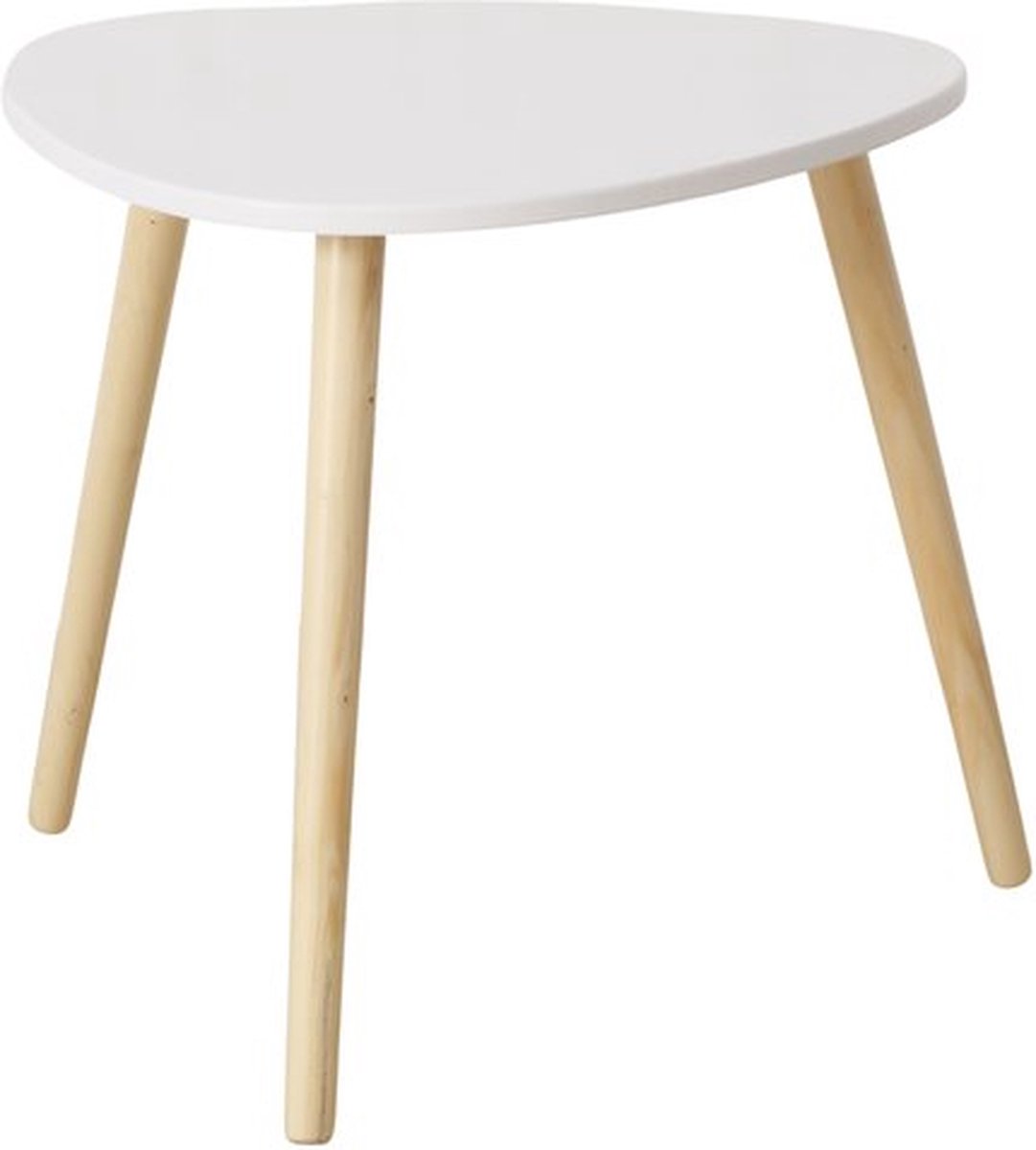 Boltze bijzettafel Visby grenenhout 45 x 48 cm (hxdia) Bruin