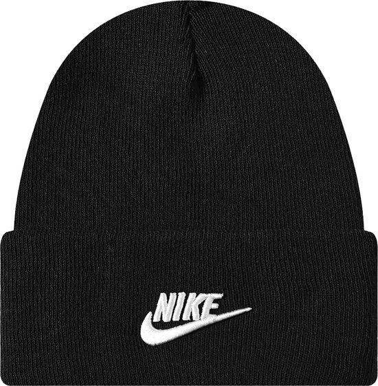 Bonnet Nike Peak Futura en noir.