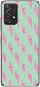 Bliksemschichten patroon, Groen, Roze