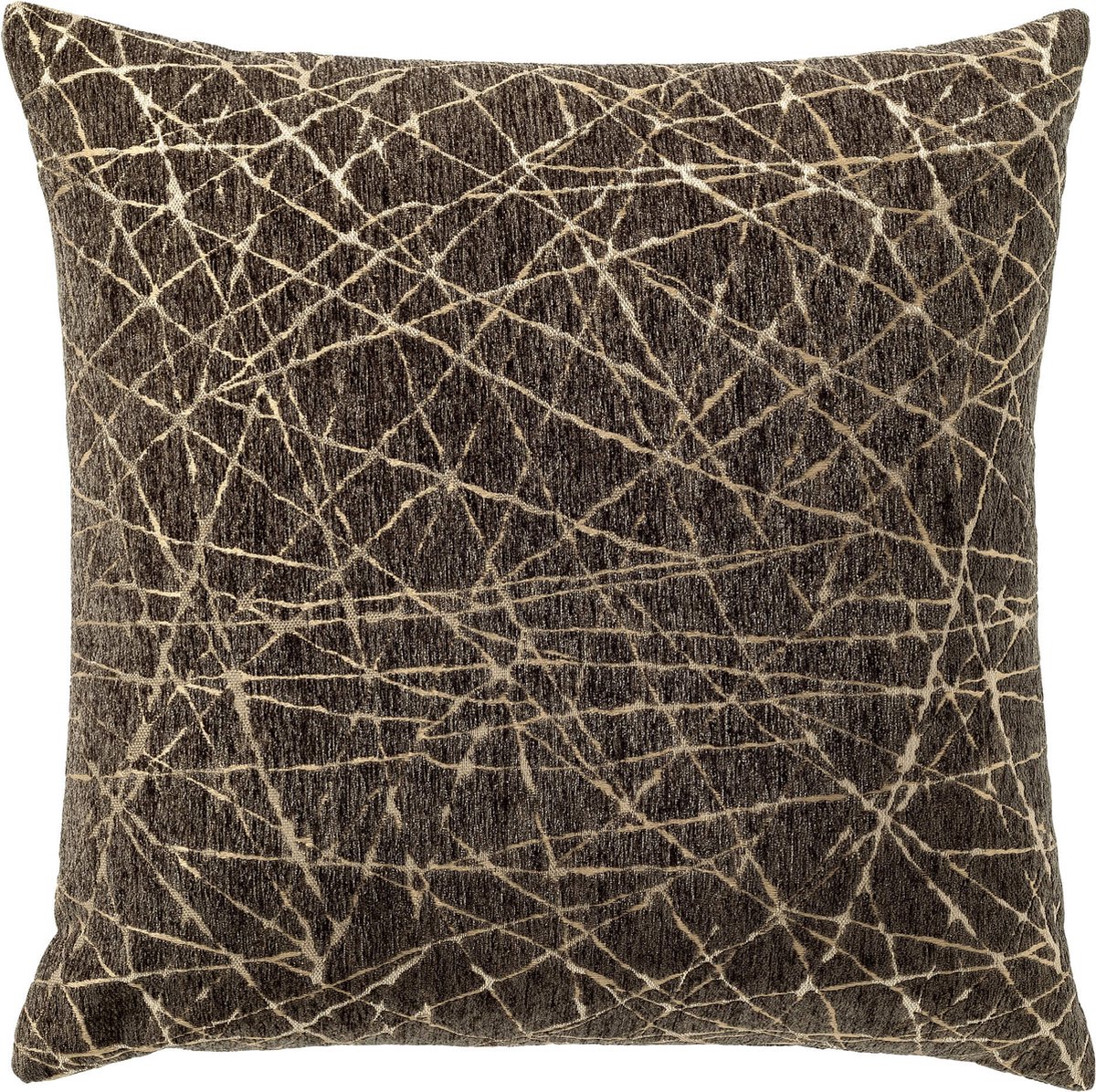 Hoii ODETTE | sierkussen | 45x45 cm | Dark Olive | groen | Hoii | Met luxe binnenkussen Olijfgroen