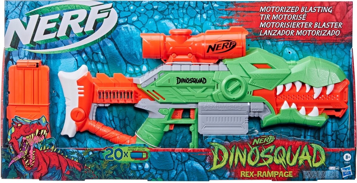 Nerf Dinosquad Rex Rampage — afbeelding 4