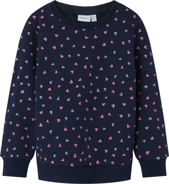 NAME IT - NMFDAVINA LS SWEAT FLEECE BRU NOOS - Meisjes - Sweaters