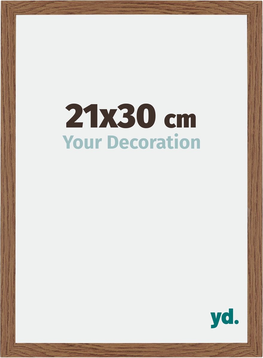 Your Decoration - Fotolijst 21x30 cm - MDF - Eiken Rustiek - Mura