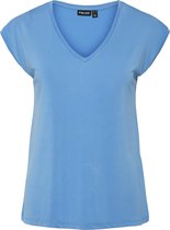 T-Shirt Femme PIECES Pckamala Noos BC - Col V En Modal Tencel Et Polyester Recyclé
