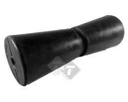 Kielrol 278x90mm 26mm asgat - Kimrol - bootrol - steunrol - boottrailerrol