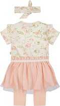 Dirkje Meisjes Kledingset - Faded peach