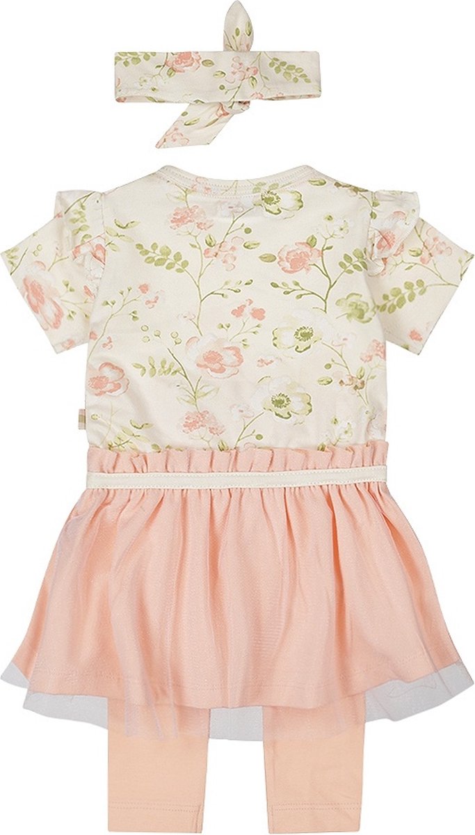 Dirkje Meisjes Kledingset - Faded peach