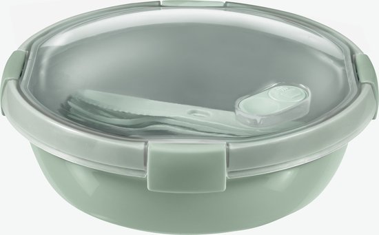 Curver Smart To Go Eco Lunchbox 1L + Set de couverts Vert
