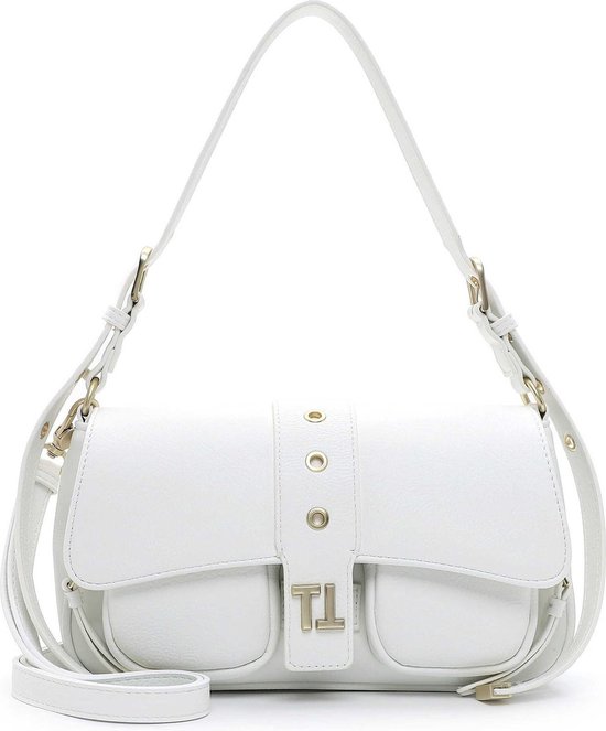 Tamaris Sac à épaule Sac à épaule bandoulière Franca Shoulder Bag White Blanc