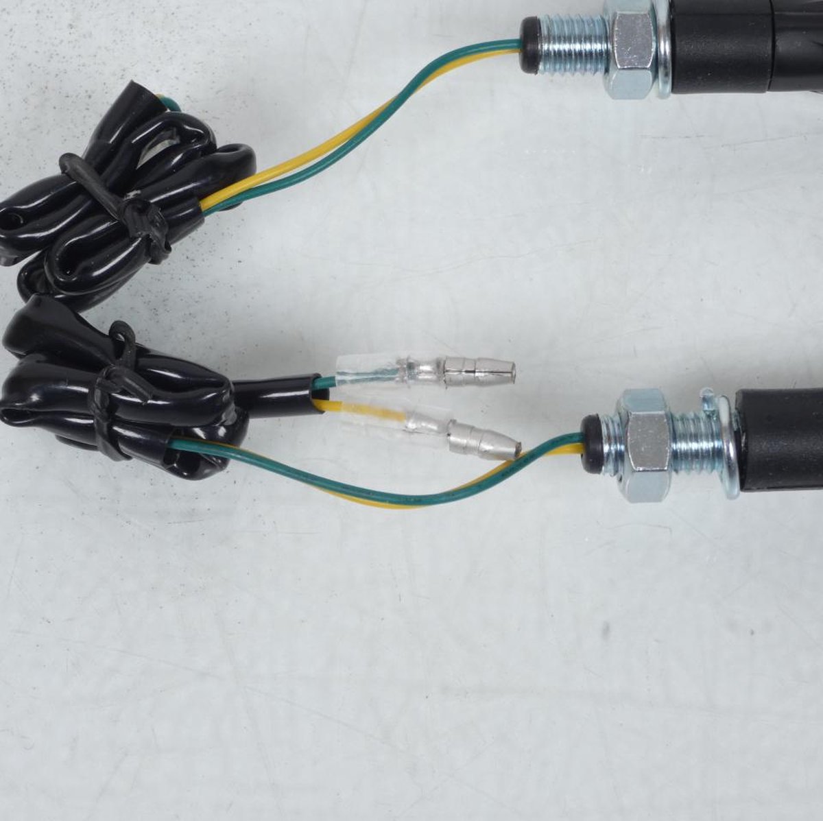 Paire Clignotant Led HUNTER Noir Chaft pour moto Honda IN202 Neuf
