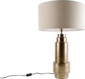 Atmosphera Tafellampe Kais – Metall, Champagner-Farbe, Höhe 52 Cm, Mit E27 Fassung, Ohne Leuchtmittel