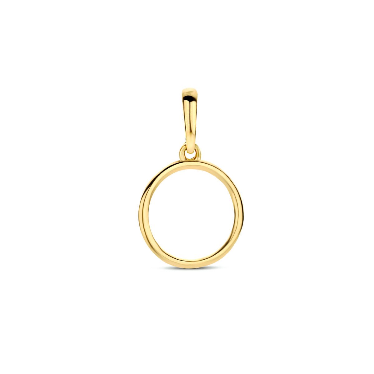 14K geelgoud hanger rondje 4028288