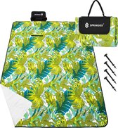 Springos Picknickkleed | Picknickdeken | Buitenkleed | Picknick | 200 x 150 cm | Groen