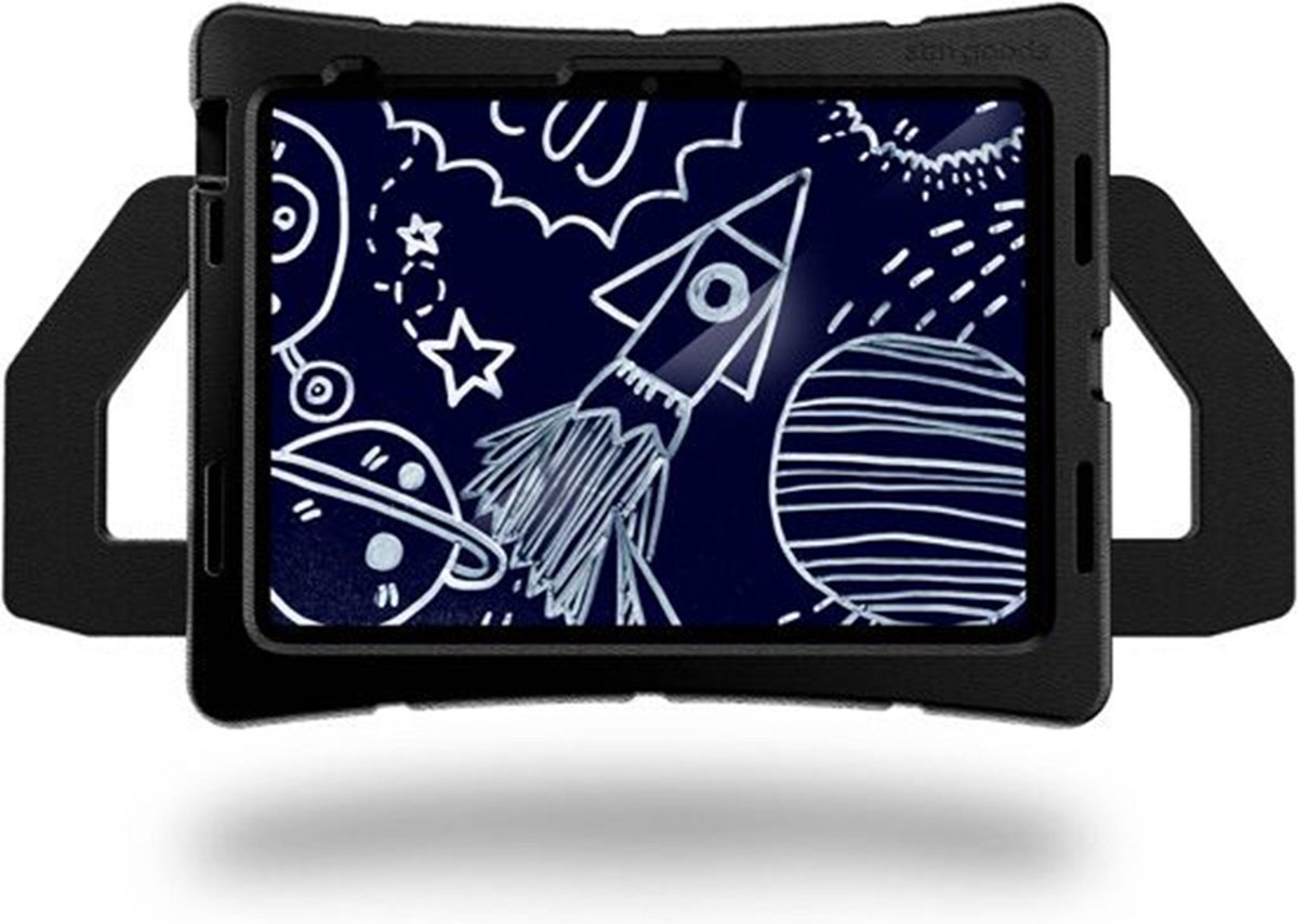 STM Goods, Hoes Geschikt voor Apple iPad 10.9 inch 2022 schokbestendig model Duxling, Zwart