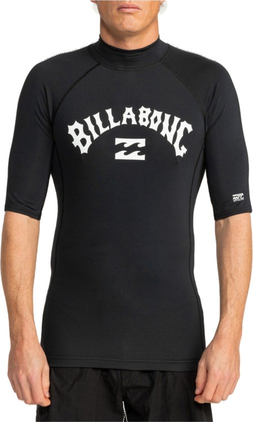 Gilet en Lycra à manches courtes Billabong pour hommes Logo Surf - Bl