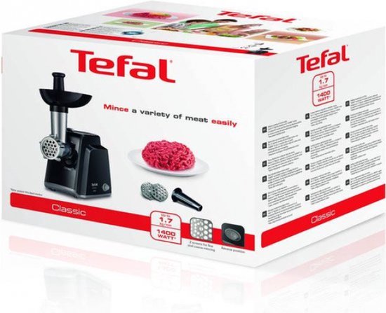 Tefal NE105838 - Vleesmolen - zwart — afbeelding 4