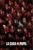 MAXI AFFICHE LA CASA DE PAPEL GUERRA 61 X 91.50 CM