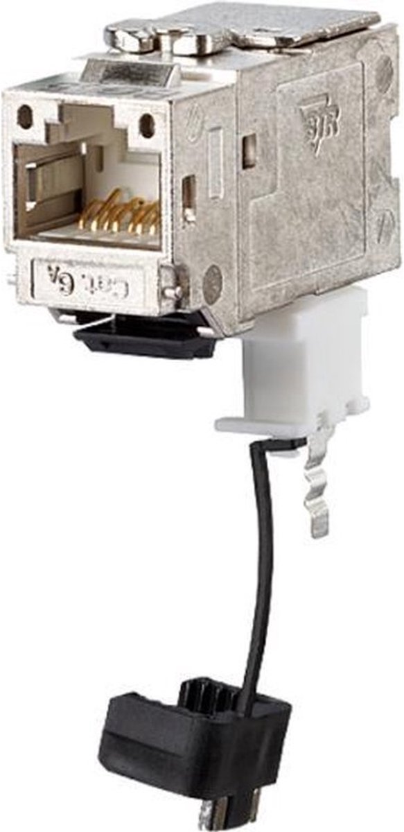 Metz Connect 130B22-E RJ45-inbouwmodule Keystone CAT 6A 1 stuk(s)