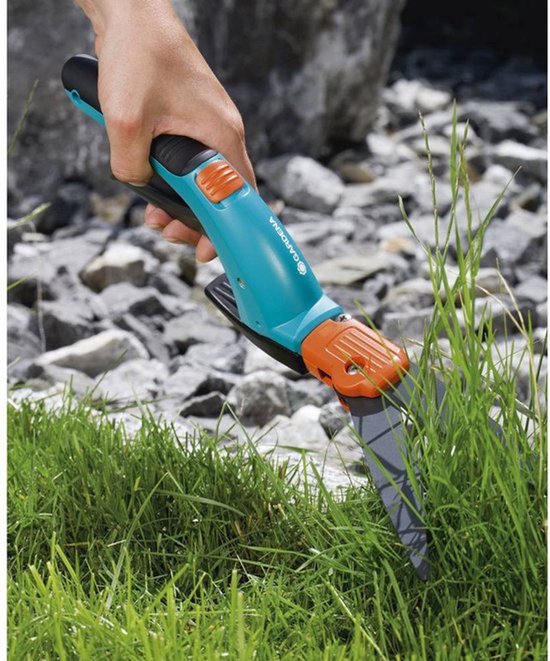 GARDENA Comfort grasschaar - 360° draaibaar - antikleef coating - golfsnede