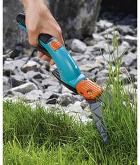 GARDENA Comfort grasschaar - 360° draaibaar - antikleef coating - golfsnede