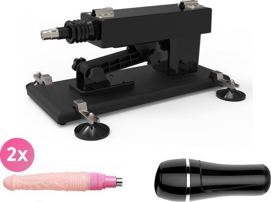 Eroticon Jeremy Sex Machine - Voor man en vrouw - Inclusief dildo en pocket pussy | bol Eroticon Jeremy Sex Machine - Voor man en vrouw - Inclusief dildo en pocket pussy | bol