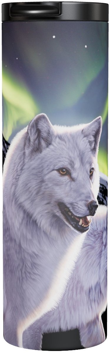 Wolf Northern Lights Wolves - Thermosbeker 500