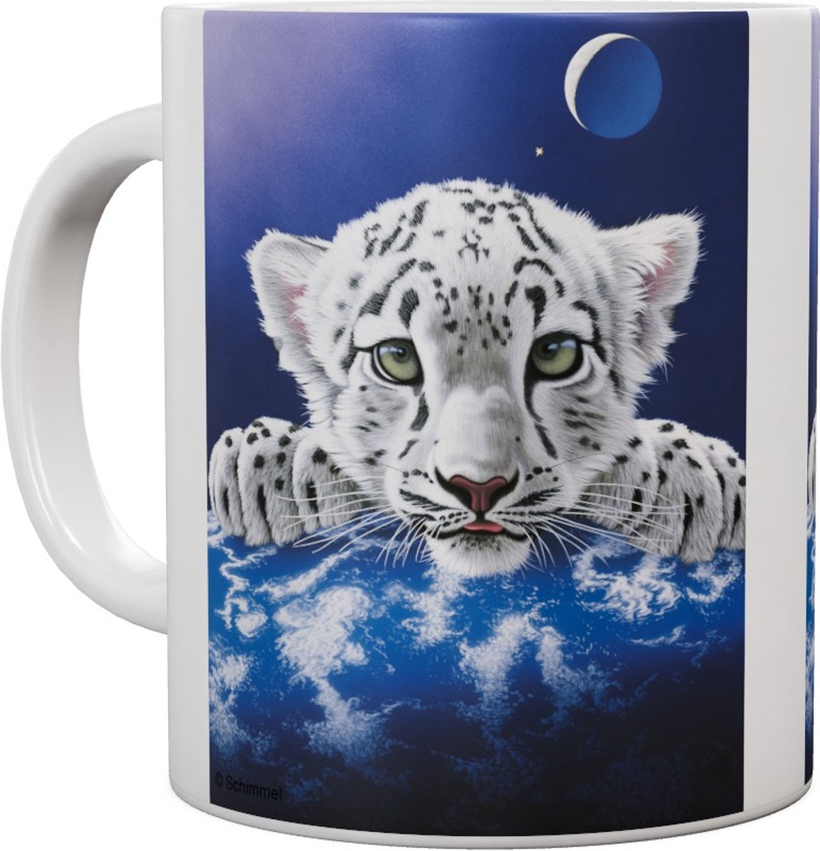 Sneeuw Luipaard My World - Snow Leopard - Mok 440ml 440