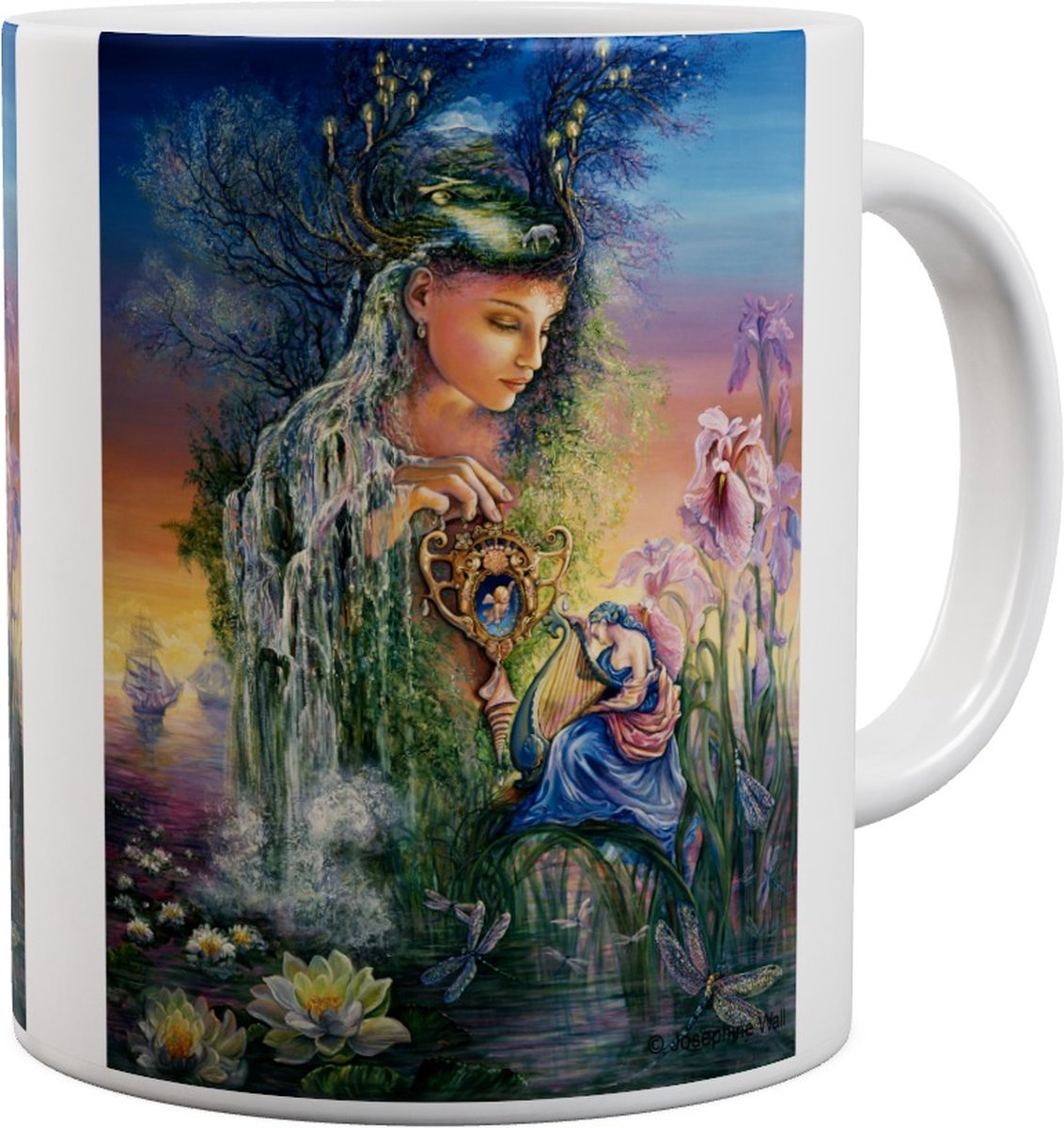 Josephine Wall Fantasy Art - Undine - Mok 440ml 440
