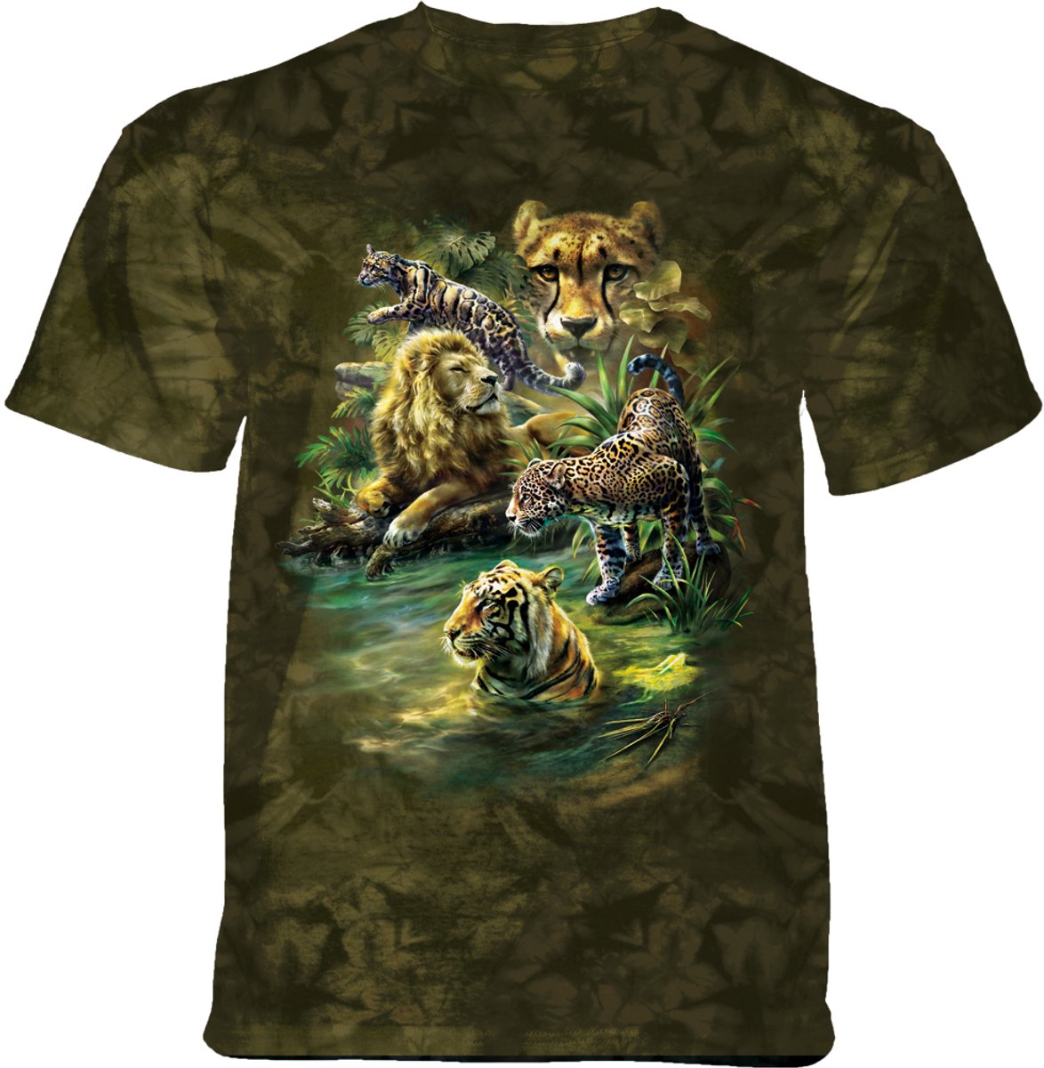 T-shirt Big Cats Paradise M