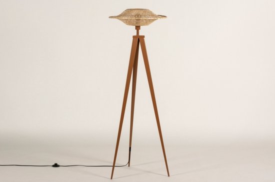 Lumidora Lumidora 31212 - E27 - Marron - Naturel - Métal - ⌀ 52,50 cm