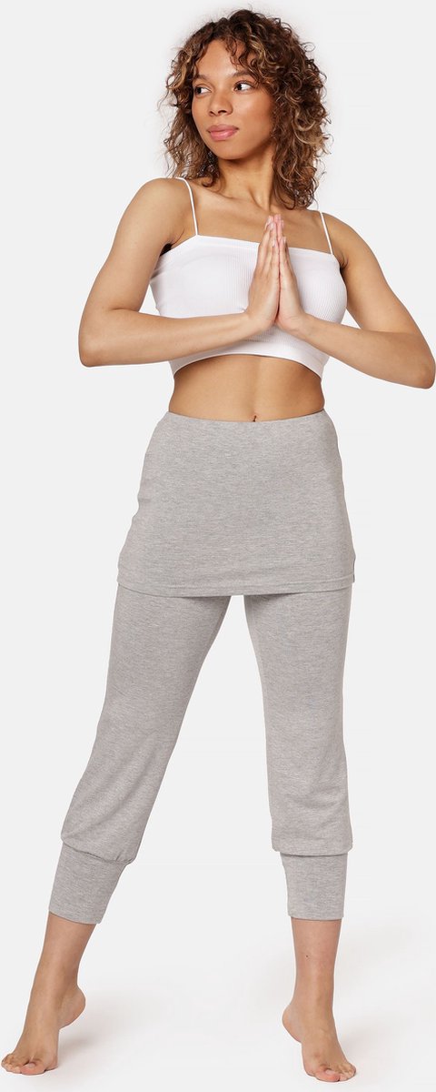 Bellivalini Dames Yogabroek - Sport - Vrijetijdsbroek - Lang - Viscose - Sportbroek - BLV-BLV50-276-YPS - Melange - XXL van Bellivalini — afbeelding 2