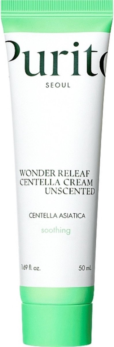 Centella Unscented Recovery Cream tegen geïrriteerde huid