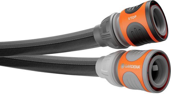 GARDENA Liano™ Life Textielslangset 15 m - Zwart - 1/2 inch - 1 stuk(s) - 18445-20