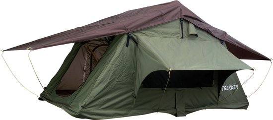 Trekker Daktent Camper M, groen van Trekker. — afbeelding 2